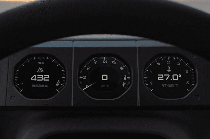 GAC Trumpchi Yue 7 приборная панель