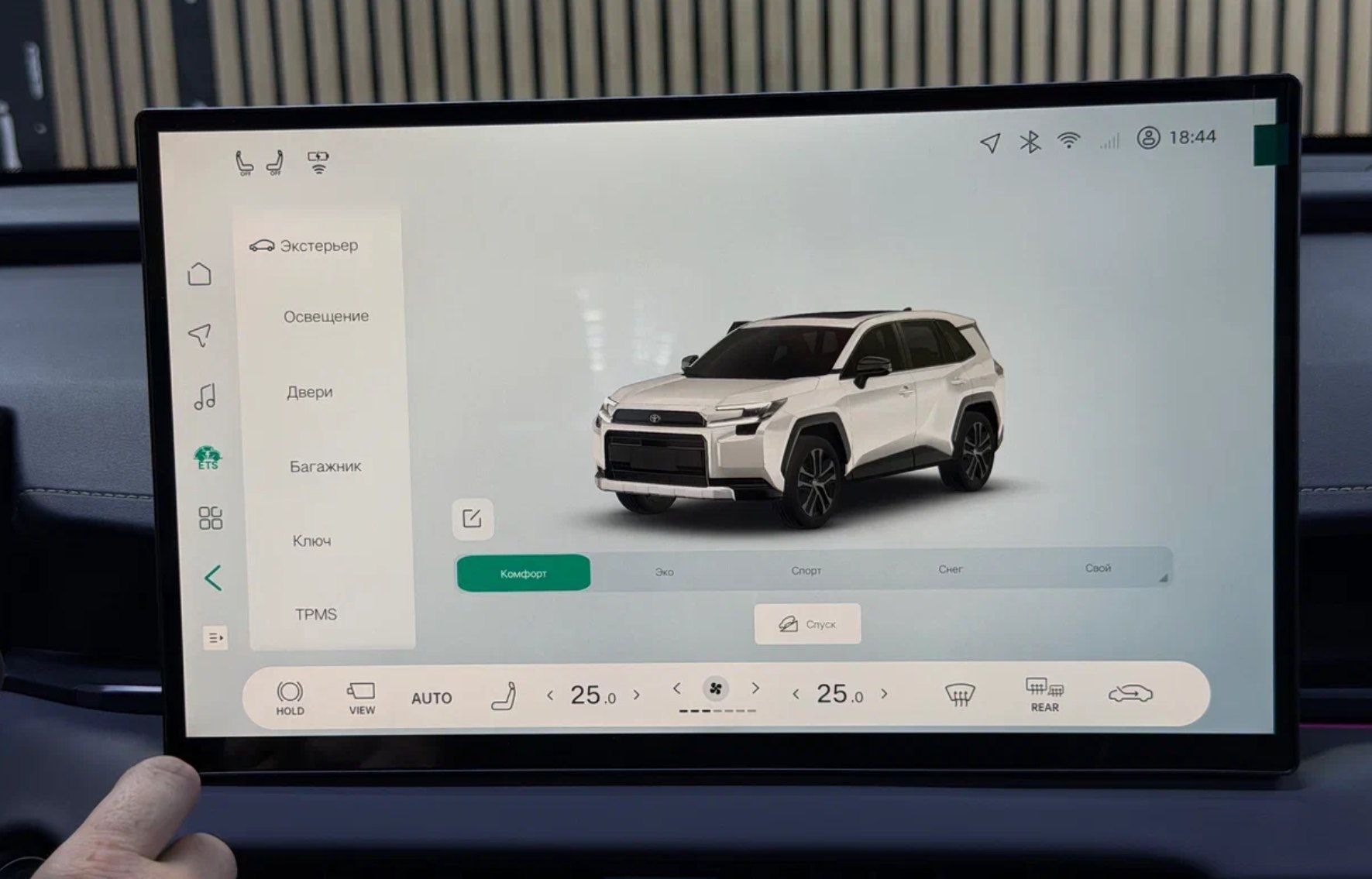 русификация toyota rav4 xa60